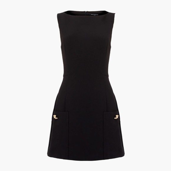 French Connection Womens Black Jaiden Tailored Playsuit  main image