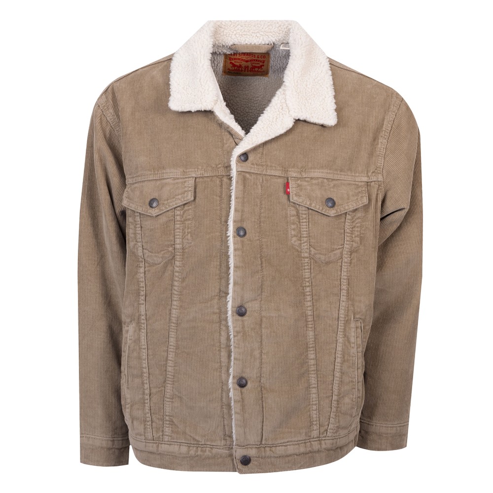 Relaxed Sherpa Trucker Jacket