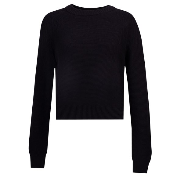 French Connection Womens Black Lily Mozart Crew Jumper main image