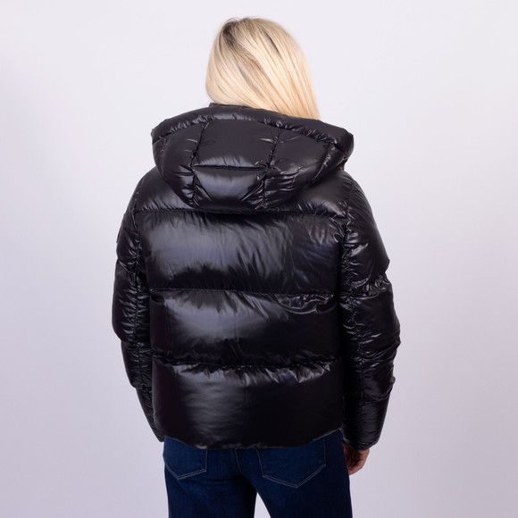 Moose Knuckles Womens Black Moonstone Gold Jacket main image