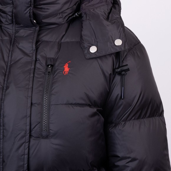 Polo Ralph Lauren Womens Black Water Repellent Quilted Down Jacket main image
