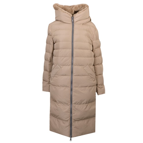 Rino & Pelle Womens Orange Keilafur Padded Jacket main image