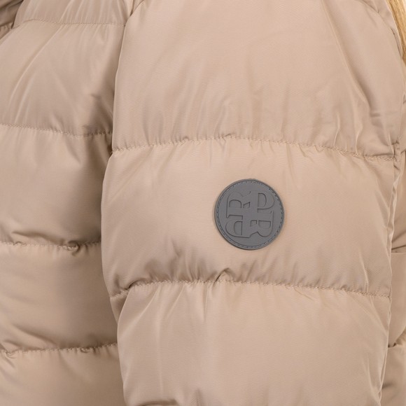 Rino & Pelle Womens Orange Keilafur Padded Jacket main image