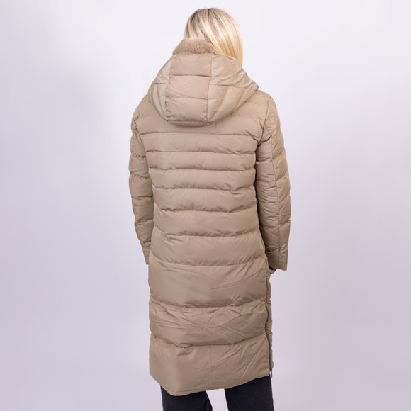 Rino & Pelle Womens Orange Keilafur Padded Jacket main image