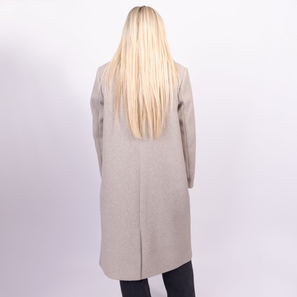 Rino & Pelle Womens Off-White Cecile Single Breasted Coat main image