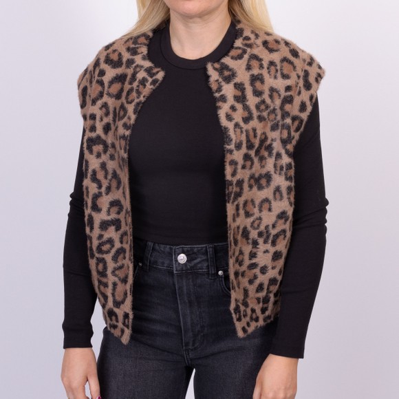 Rino & Pelle Womens Black Elona Waistcoat main image