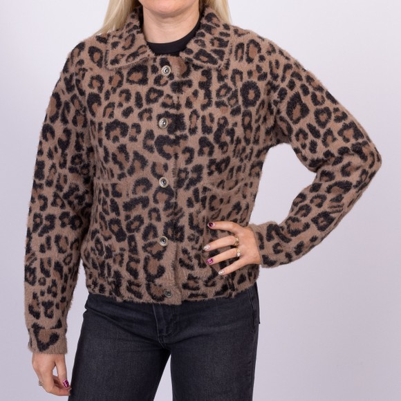 Rino & Pelle Womens Black Bubbly Boxy Jacket main image