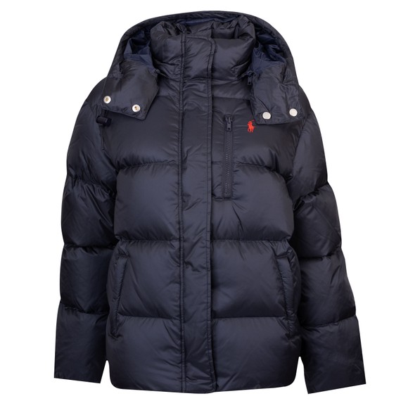 Polo Ralph Lauren Womens Blue Water Repellent Quilted Down Jacket main image
