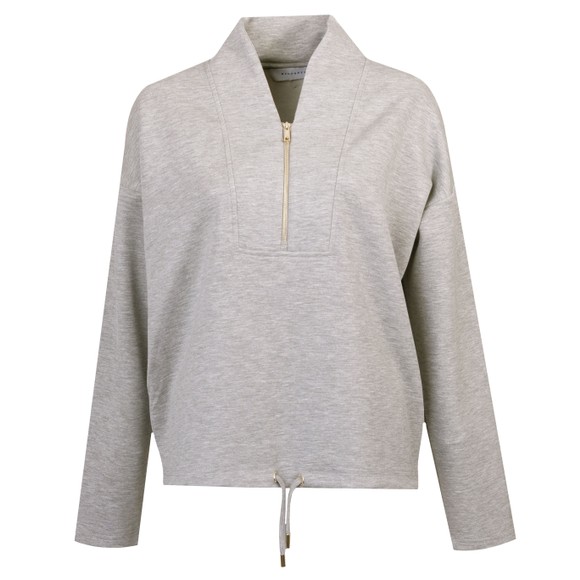 Rino & Pelle Womens Grey Dounia Zip Through Sweatshirt main image