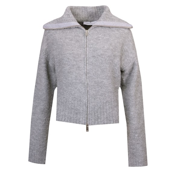 Rino & Pelle Womens Grey Boi Cardigan With Zip Closure main image