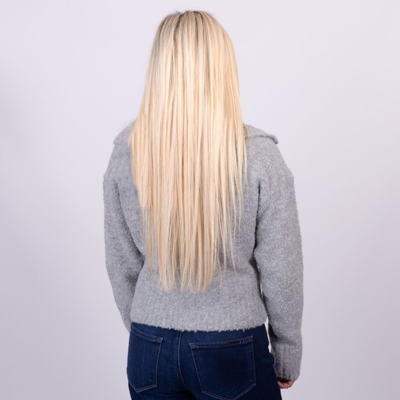 Rino & Pelle Womens Grey Boi Cardigan With Zip Closure main image