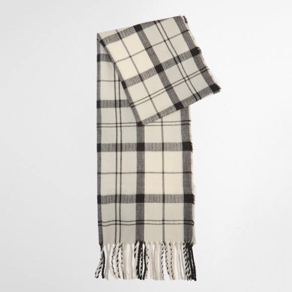 Barbour Lifestyle Womens Grey Dover Beanie & Hailes Scarf Gift Set main image