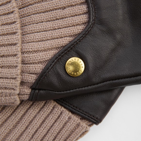 Barbour Lifestyle Womens Brown Deanna Leather Glove main image