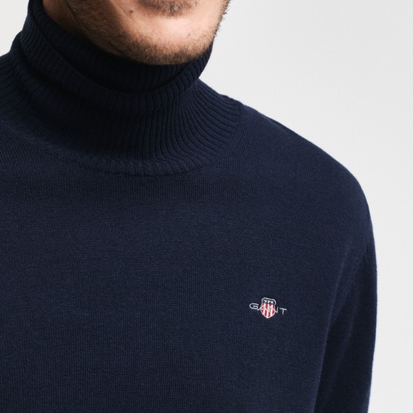 Gant Mens Blue Rollneck main image