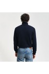 Gant Mens Blue Rollneck