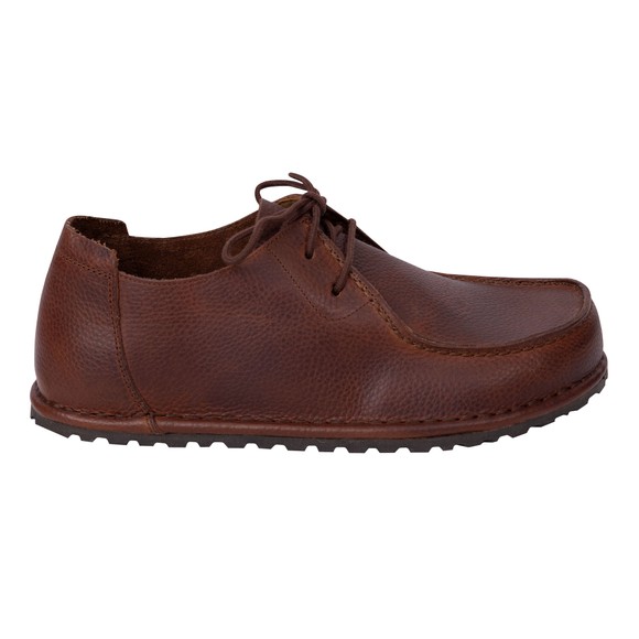 Birkenstock Mens Brown Utti Lace Shoe main image