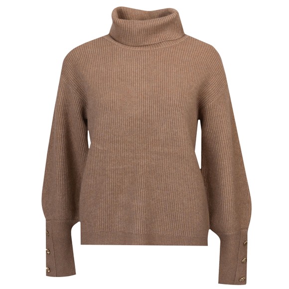 Rino & Pelle Womens Brown Charlotte Turtleneck Sweater main image