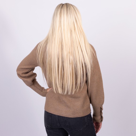 Rino & Pelle Womens Brown Charlotte Turtleneck Sweater main image