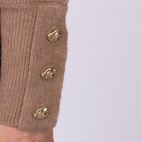 Rino & Pelle Womens Brown Charlotte Turtleneck Sweater main image