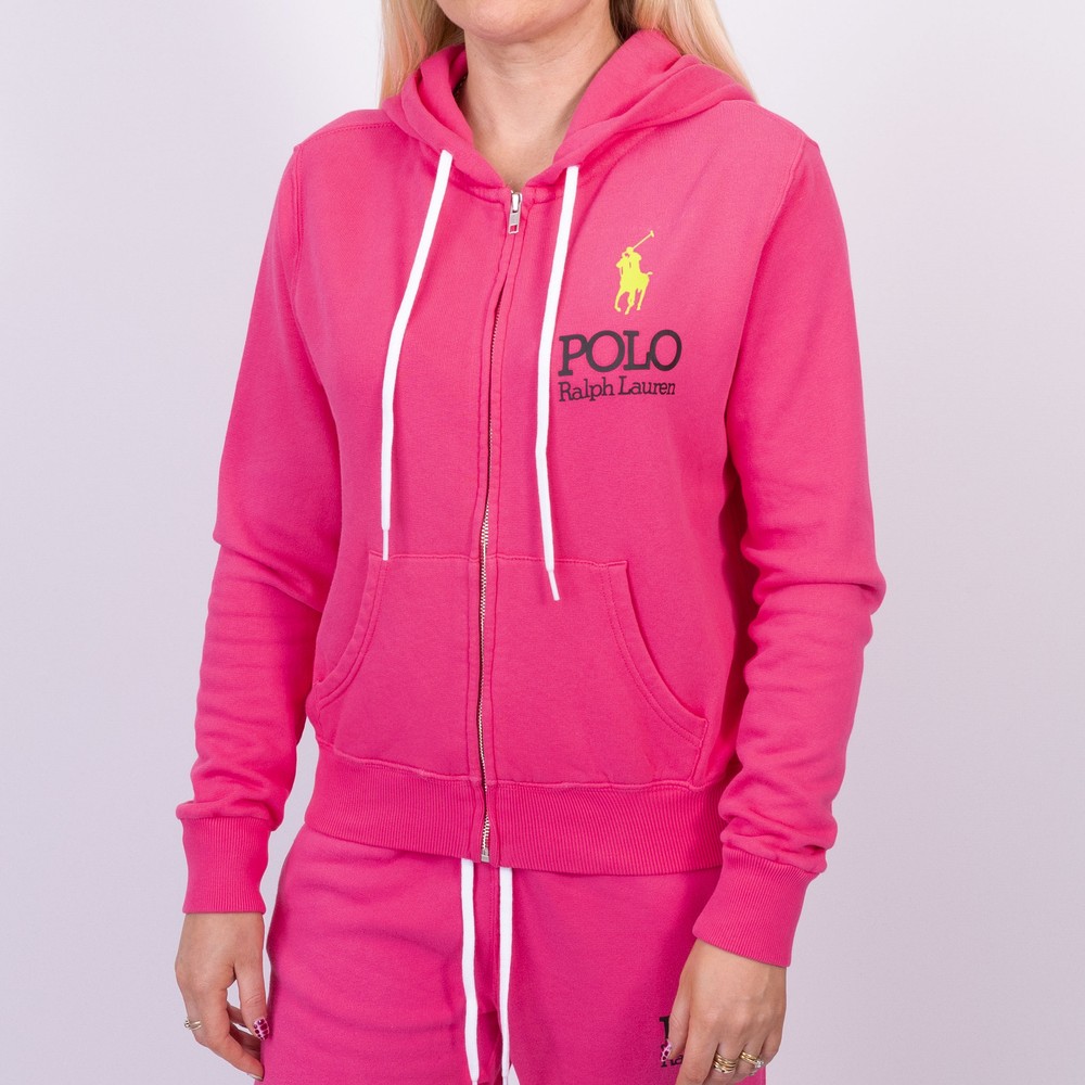 Polo Ralph Lauren Big Pony Lightweight Fleece Hoodie | Oxygen Clothing