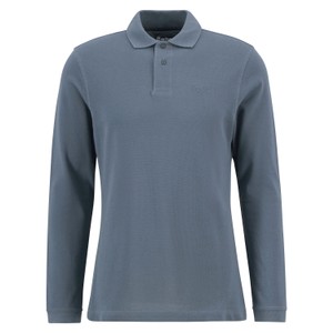 L/S Tartan Pique Polo Shirt