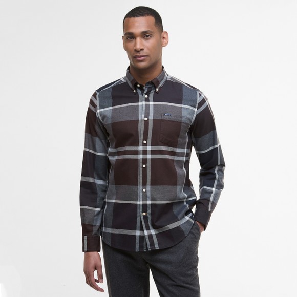 Barbour Lifestyle Mens Green Dunoon Tailored Shirt main image