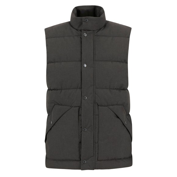 Barbour Lifestyle Mens Grey Brampton Puffer Gilet main image
