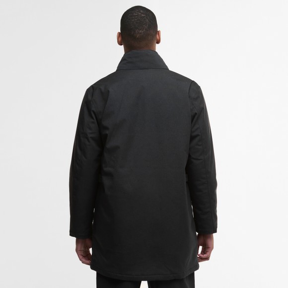 Barbour Lifestyle Mens Black Winter Powell Waterproof Jacket main image