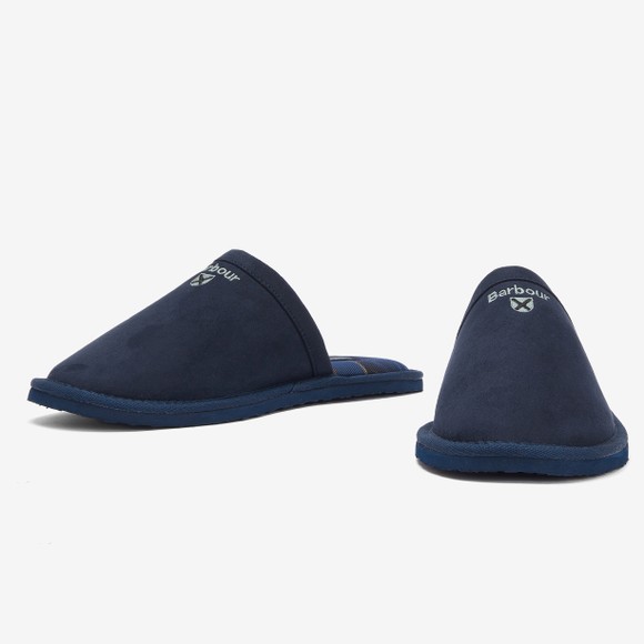 Barbour Lifestyle Mens Blue Everitt Mule Slipper main image