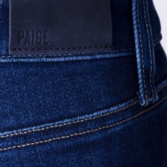 Paige Womens Blue Anessa High Stretch Wide Leg Jean main image