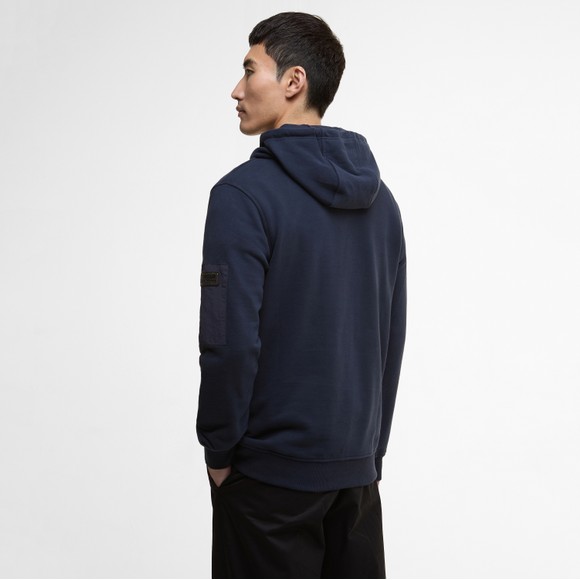 Barbour International Mens Blue Ewan Hoodie main image