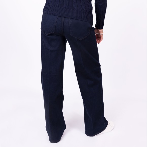 Paige Womens Blue Sasha Wide Leg Jeans main image
