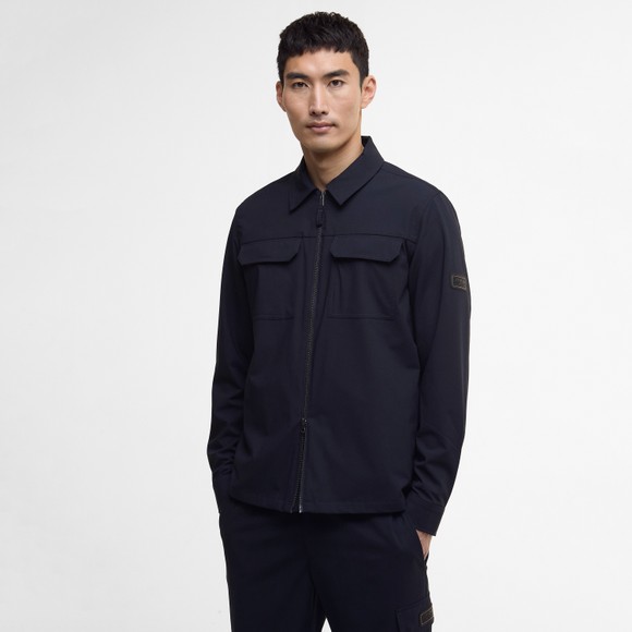 Barbour International Mens Blue Ash Overshirt main image