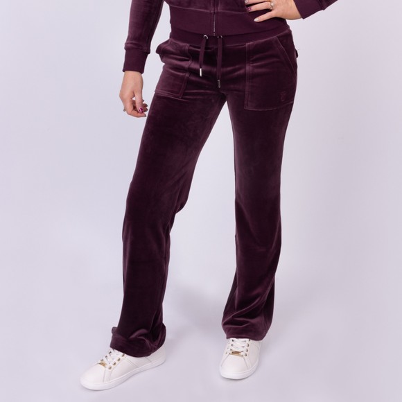 Juicy Couture Womens Purple Del Ray Pocket Track Pant main image