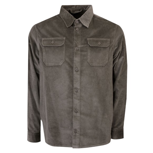 Paul & Shark Mens Green Cord Overshirt main image