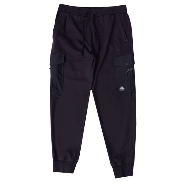 Moose Knuckles Mens Black Dalon Joggers main image