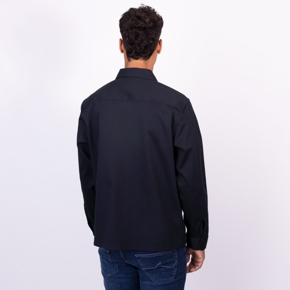 Lacoste Mens Blue Cotton Overshirt main image