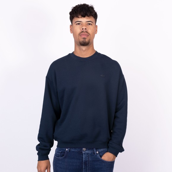 Lacoste Mens Blue Heavy Fleece Sweatshirt main image