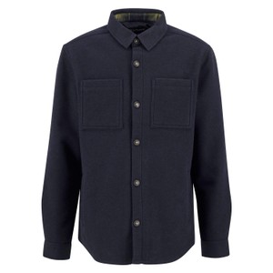 Marlow Tailored Wool Blend Overshirt