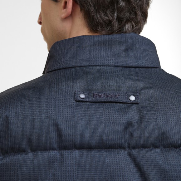 Barbour Lifestyle Mens Blue Northwood Puffer Jacket main image