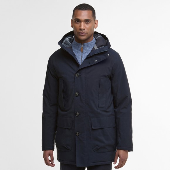 Barbour Lifestyle Mens Blue Winter Beaufort Puffer Jacket main image