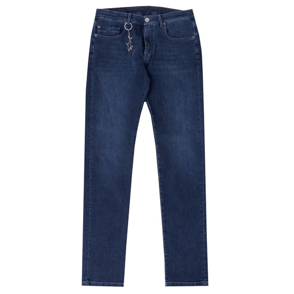Paul & Shark Mens Blue Comfort Rivet Jean main image