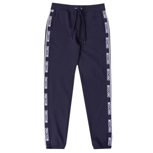 Moschino Mens Blue Tape Leg Jogger main image