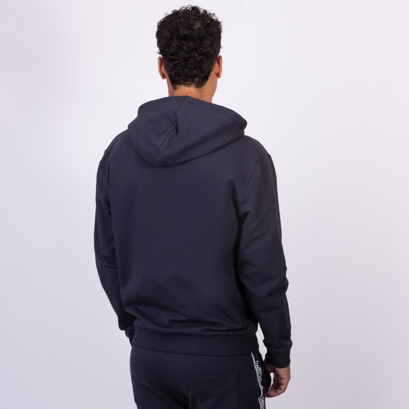 Moschino Mens Blue Tape Pocket Overhead Hoody main image