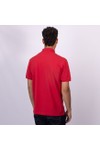 Hackett Mens Red Heritage NBR Plain Polo Shirt