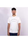 Hackett Mens Off-White Heritage ESS T-Shirt