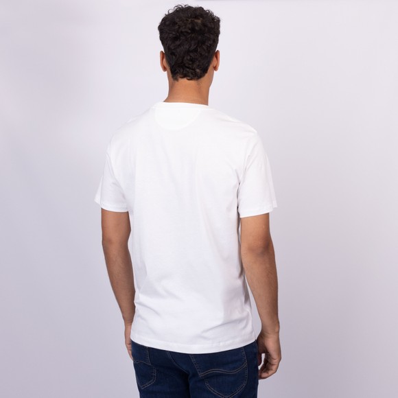 Hackett Mens Off-White Heritage ESS T-Shirt main image