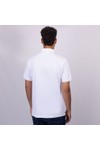 Hackett Mens White Heritage NBR Plain Polo Shirt