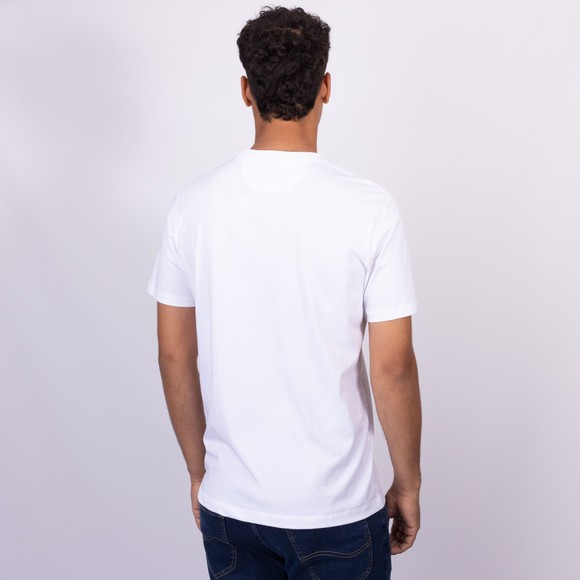 Hackett Mens White Heritage Number T Shirt main image