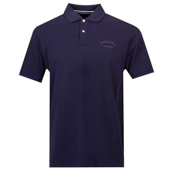 Hackett Mens Blue Heritage Essential Polo Shirt